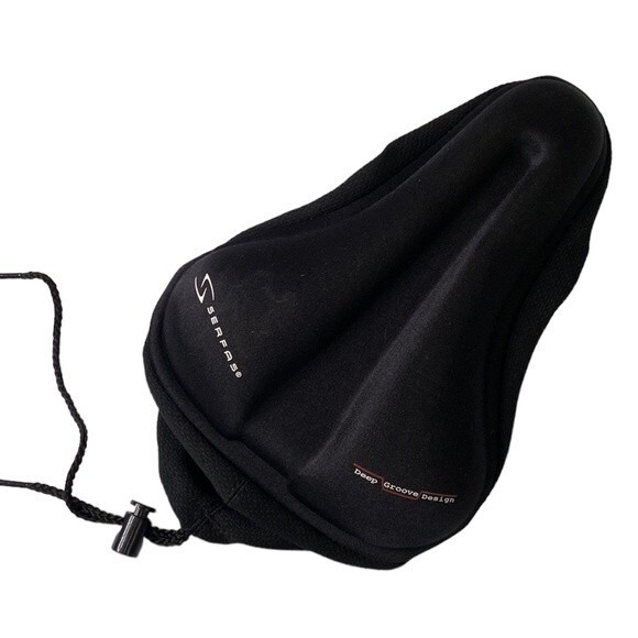 Serfas Elements Hybrid Bicycles Seat Pad/Saddle Cover Removable - Picture 1 of 13